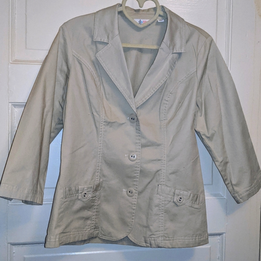 Denim & Co Khaki Jacket